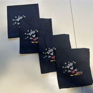 Pottery Barn Kids Black Halloween Napkins